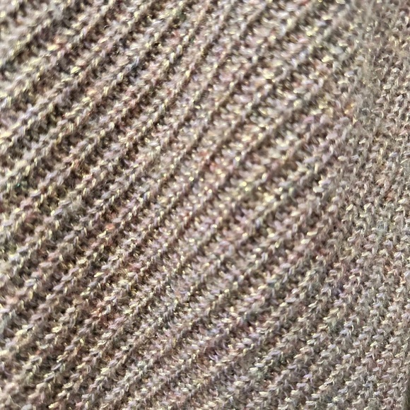Worthington Woman 1X Women’s Metallic Knit Cocoon Cardigan Sweater - Size 1X - Picture 5 of 9